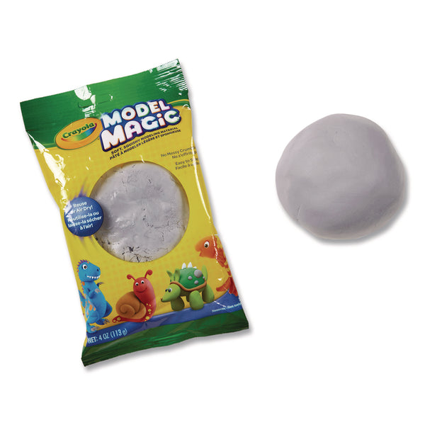 Crayola® Model Magic Modeling Compound, Gray, 4 oz Pack (CYO574452) Each