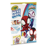 Crayola® Spidey and His Amazing Friends Color Wonder Kit, (18) Action-Packed Coloring Pages; (5) Spider-Man Collection Markers (CYO752784) Each