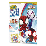 Crayola® Spidey and His Amazing Friends Color Wonder Kit, (18) Action-Packed Coloring Pages; (5) Spider-Man Collection Markers (CYO752784) Each