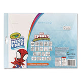 Crayola® Spidey and His Amazing Friends Color Wonder Kit, (18) Action-Packed Coloring Pages; (5) Spider-Man Collection Markers (CYO752784) Each