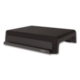 Fellowes® Breyta Monitor Stand, 13.94" x 11.97" x 3.23" to 5.9", Black, Supports 33 lb (FEL100016560) Each