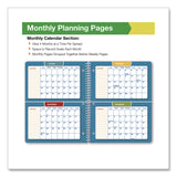 Global Printed Products Chalkboard Doodles Weekly/Monthly Student Planner, Academic Artwork, 11 x 8.5, Multicolor Cover, 11-Month: Aug 2024-June 2025 (GPUSC24SM8511S) Each