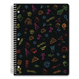 Global Printed Products Chalkboard Doodles Weekly/Monthly Student Planner, Academic Artwork, 11 x 8.5, Multicolor Cover, 11-Month: Aug 2024-June 2025 (GPUSC24SM8511S) Each
