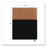 Global Printed Products Deluxe Weekly/Monthly Planner, 10 x 8, Black/Brown Cover, 14-Month: Nov 2024 to Dec 2025 (GPUSPLS25BRN810) Each