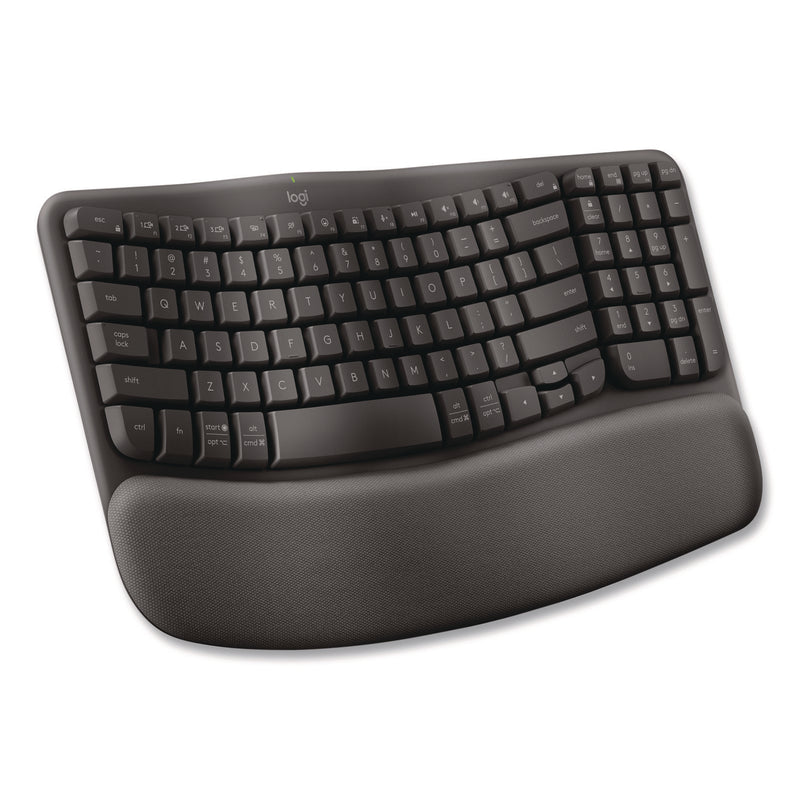 Logitech® ERGO Wave Keyboard for Business, Graphite (LOG920011898) Each