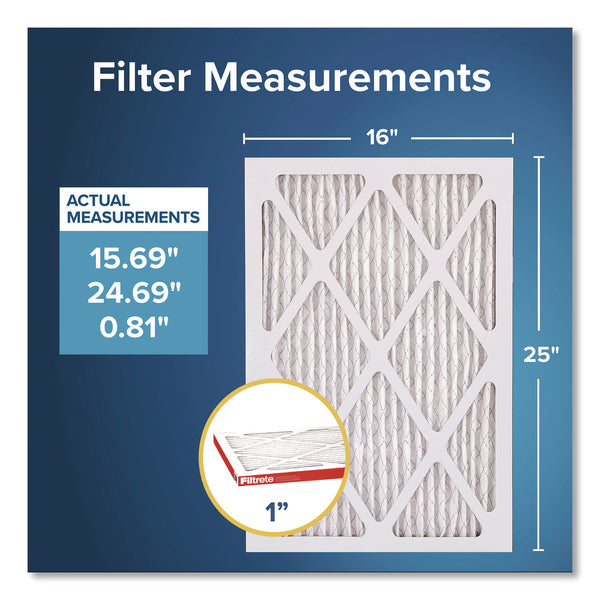 Filtrete™ Allergen Defense Air Filter, 16 x 25, 4/Carton (MMM98014CA) Case of 4