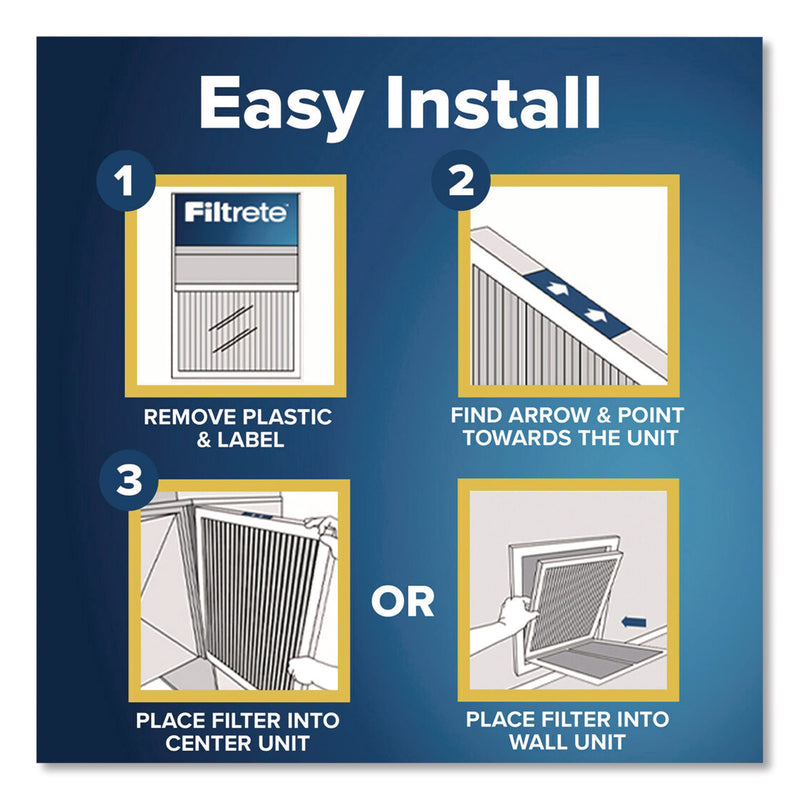 Filtrete™ Allergen Defense Air Filter, 16 x 25, 4/Carton (MMM98014CA) Case of 4