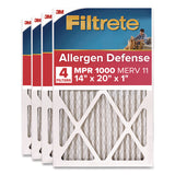 Filtrete™  Allergen Defense Air Filter, 12 x 20, 4/Carton (MMM98054CA) Case of 4