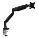 MOUNT-IT! Single Monitor Gas-Spring Mounting Arm, For 13" to 32" Monitors, 360 Degree Rotation, +/-45 Degree Tilt, Black, Supports 20lb (MNIMI1771BLACK) Each