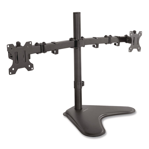 MOUNT-IT! Dual Monitor Desk Stand, For 19" to 32" Monitors, 36.4" x 11" x 18.3", Black, Supports 17.6 lb (MNIMI2781) Each