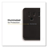 NXT Technologies™ 3-Outlet Plus USB Surge Protector, 3 AC Outlets/3 USB Outlets, 5 ft Cord, 900 J, Black (NXTNX61430) Each