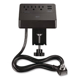 NXT Technologies™ 3-Outlet Plus USB Surge Protector, 3 AC Outlets/3 USB Outlets, 5 ft Cord, 900 J, Black (NXTNX61430) Each
