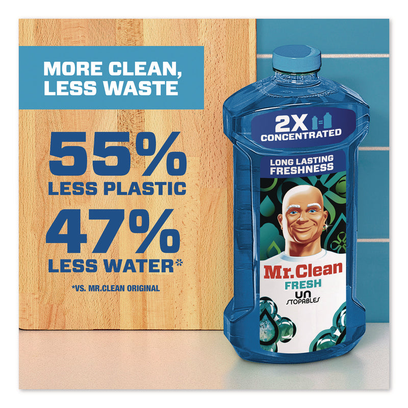 Mr. Clean® Mr. Clean Multipurpose Cleaning Solution, Unstopables Fresh Scent, 64 oz Bottle (PGC10720) Each