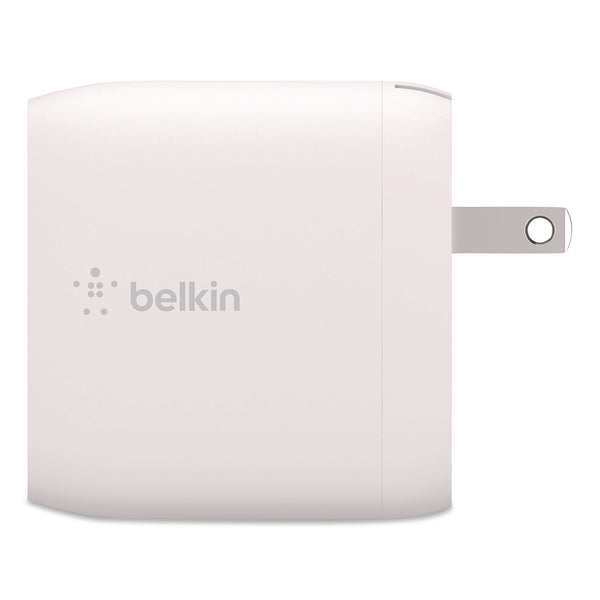 Belkin® BOOST CHARGE Dual USB-A Wall Charger, White (BLKWCB002DQWH) Each