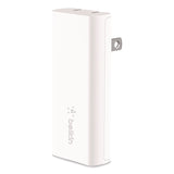 Belkin® BOOST CHARGE Dual Wall Charger with PPS + USB-C Cable with Lightning Connector, White (BLKWCB007DQ1MWH) Each