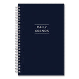 Perpetual Daily Planner, 8.5 x 5.5, Blue Cover, 52 Weeks: Undated (BLS141138) Each