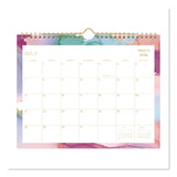 Blue Sky® Ashley G Multicolor Smoke Academic Year Wall Calendar, 11 x 8.75, White/Multicolor Sheets, 12-Month (July to June): 2024-2025 (BLS150160) Each