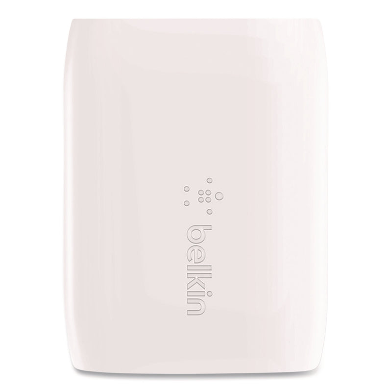 Belkin® BOOST CHARGE 20 W USB-C Wall Charger, White (BLKWCA006DQWH) Each