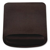 OTM Essentials™ Foam Non-Skid Mouse Pad with Wrist Rest, 8.25 x 9, Black (CELCOBA3CAA) Each