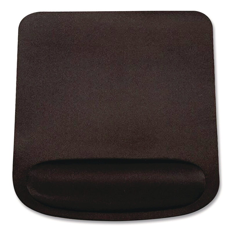 OTM Essentials™ Foam Non-Skid Mouse Pad with Wrist Rest, 8.25 x 9, Black (CELCOBA3CAA) Each