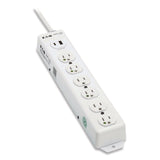 Tripp Lite by Eaton Safe-IT Medical-Grade Power Strip with Antimicrobial Protection, 6 Hospital-Grade Outlets, USB Charging, 2 ft Cord, White (TRPPS602HGUSB) Each