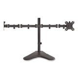 MOUNT-IT! Dual Monitor Desk Stand, For 19" to 32" Monitors, 36.4" x 11" x 18.3", Black, Supports 17.6 lb (MNIMI2781) Each