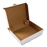 Catering Boxes, 10.88 x 13 x 3, White, Paper, 50/Carton (RPPCCBHP13113) Case of 50