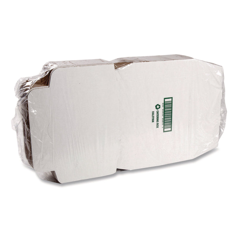 Catering Boxes, 10.88 x 13 x 3, White, Paper, 50/Carton (RPPCCBHP13113) Case of 50