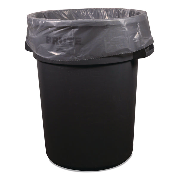Heritage Linear Low-Density Can Liners with Dual-Dispense Box, 55 gal, 1.3 mil, 40" x 53", Clear, 100/Carton (HERH8053PCRAC) Case of 100
