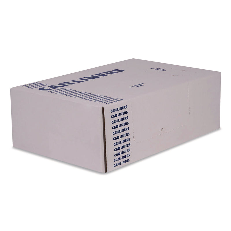 Heritage Linear Low-Density Can Liners with Dual-Dispense Box, 55 gal, 1.3 mil, 40" x 53", Clear, 100/Carton (HERH8053PCRAC) Case of 100