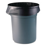 Heritage Linear Low Density Can Liners, 56 gal, 1.5 mil, 46' x 50", Black, 100/Carton (HERH9250AK) Case of 100