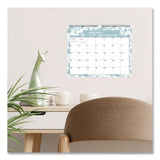 Amitza Blue Monthly Wall Calendar, Abstract Artwork, 15 x 12, White/Blue/Gray Sheets, 12-Month (Jan to Dec): 2025 (BLS14877225) Each