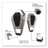 OTM Essentials™ Laptop Kickstand, 2.77" x 0.6" x 3.97, Silver/Black (CELOBA2F) Each