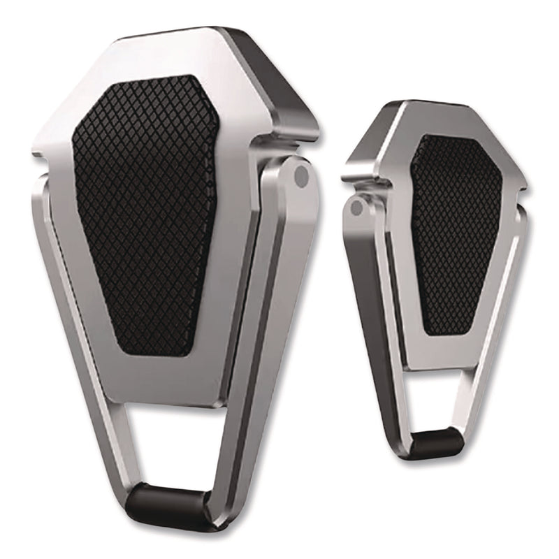 OTM Essentials™ Laptop Kickstand, 2.77" x 0.6" x 3.97, Silver/Black (CELOBA2F) Each
