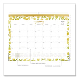 Kelly Ventura Mimosa Desk Pad Calendar, Lemons Artwork, 22 x 17, White/Yellow/Green Sheets, 12-Month (Jan to Dec): 2025 (BLS14906325) Each