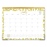 Kelly Ventura Mimosa Desk Pad Calendar, Lemons Artwork, 22 x 17, White/Yellow/Green Sheets, 12-Month (Jan to Dec): 2025 (BLS14906325) Each