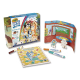 Crayola® Bluey Color Wonder Activity Kit, (27)Coloring Pages; (8)Markers; (4)Sticker Sheets; (2)Pop-Out Characters; Trifold Background (CYO757161) Each