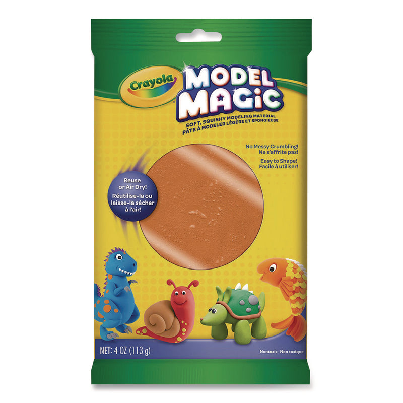 Crayola Model Magic Modeling Compound, Terra Cotta, 4 oz Pack (CYO574464) Each