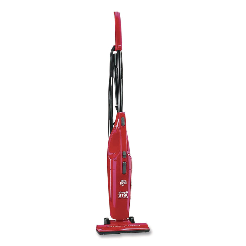 Dirt Devil® SimpliStick Bagless Stick Vacuum, 9" Cleaning Path, Red (HVRSD20000VR) Each