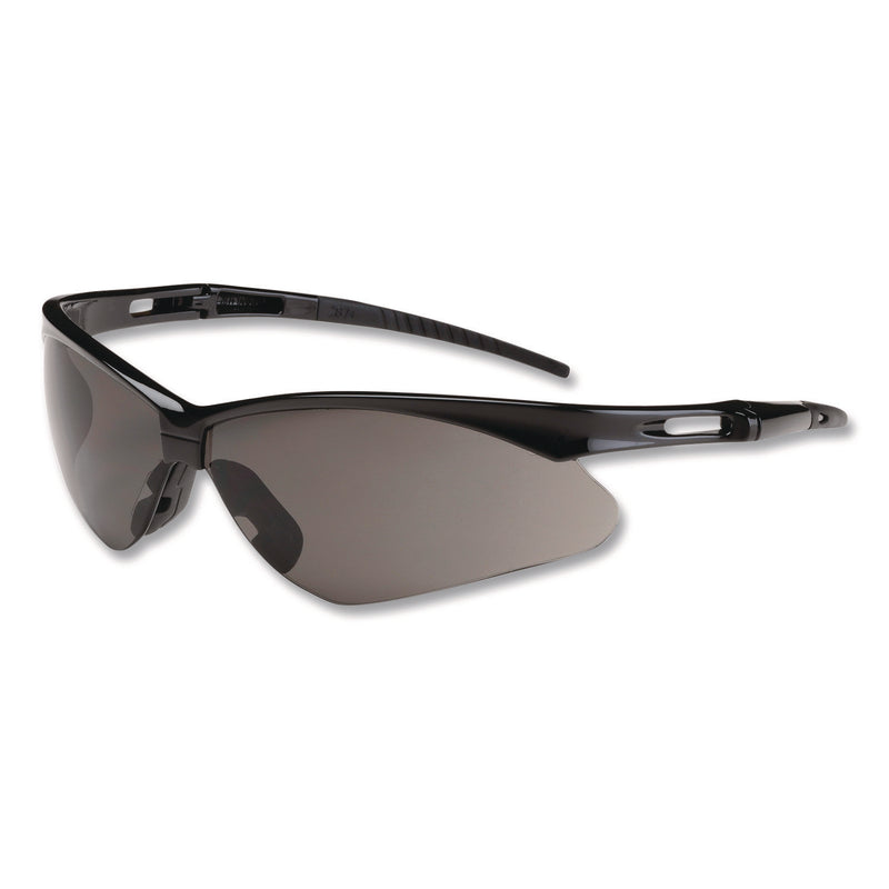 Bouton® Anser Optical Safety Glasses, Black Frame, Gray Lens (PID250AN10112) Each