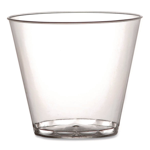 Savvi Serve™ Plastic Tumblers, Squat, 5 oz, Clear, 20 Bag, 25 Bags/Carton (SVV405) Case of 500