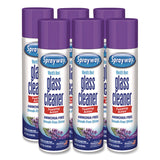 Sprayway® Glass Cleaner, Lavender, 19 oz Aerosol Spray, 6/Carton (CGCSW5029) Case of 6
