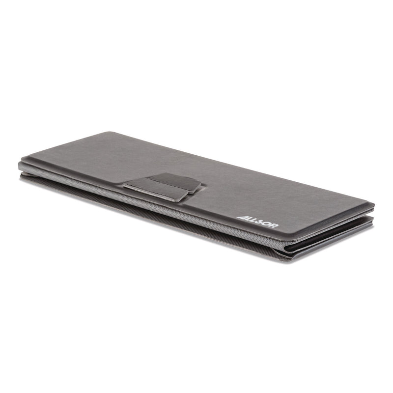 Allsop® Foldio Laptop and Tablet Stand, +30 Tilt, 9.5" x 14.5" x 3", Black, Supports 7 lb (ASP32670) Each