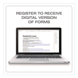 Adams Business Forms Residential Lease Form Sets with Instructions and Free Download, One-Part (No Copies), 8.5 x 11, 4 Forms/Set, 4 Sets/Pack (ABFLF310) Each