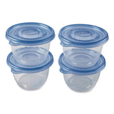 Glad To Go Lunch Containers, 2 Compartments, 32 oz, Plastic, 4/Pack (CLO134347) Pack of 4