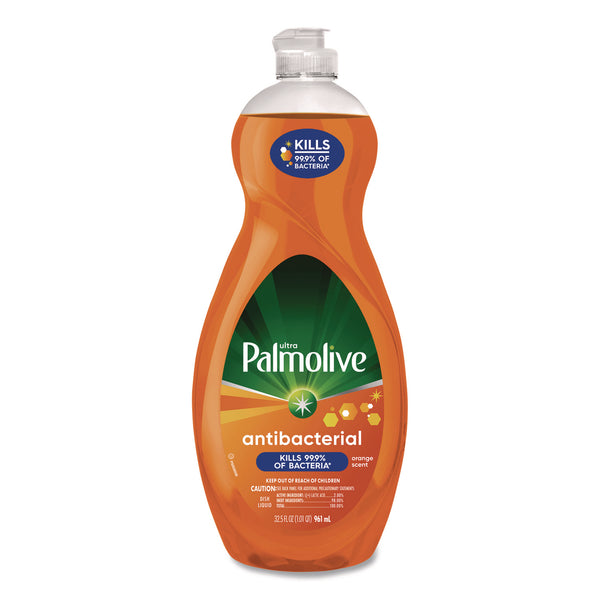 Palmolive Ultra Antibacterial Dishwashing Liquid, Orange Scent. 32,5 oz Bottle (CPC45072EA) Each