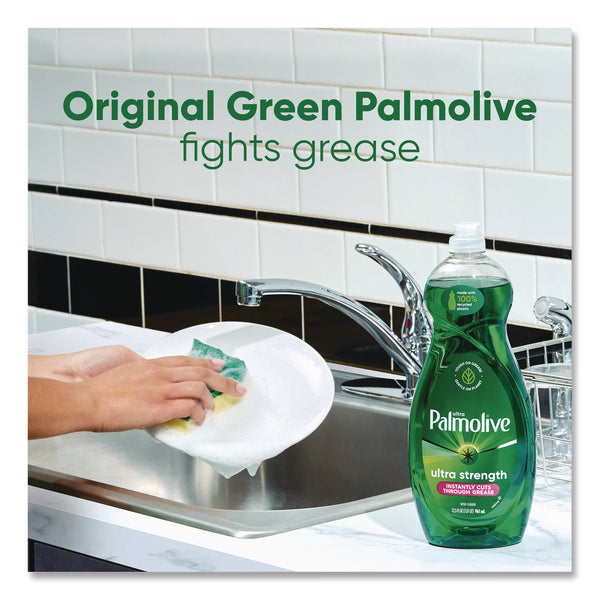 Ultra Palmolive® Dishwashing Liquid, Ultra Strength, Original Scent, 32.5 oz Bottle (CPC45093EA) Each
