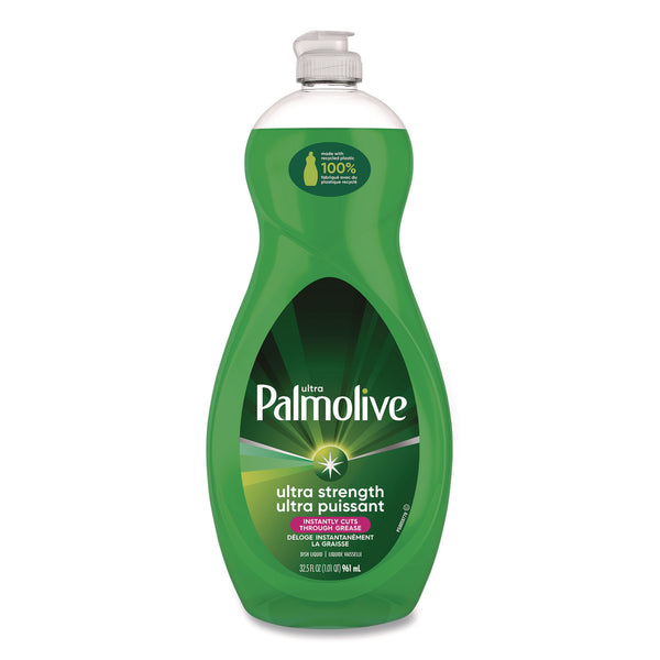 Ultra Palmolive® Dishwashing Liquid, Ultra Strength, Original Scent, 32.5 oz Bottle (CPC45093EA) Each