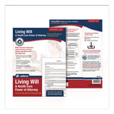 Adams Business Forms Living Will and Healthcare POA Form Kit with Instructions and Digital Download, 8.5 x 11, Unlimited Number of Forms (ABFK306) Each