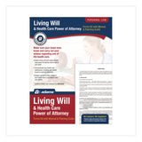 Adams Business Forms Living Will and Healthcare POA Form Kit with Instructions and Digital Download, 8.5 x 11, Unlimited Number of Forms (ABFK306) Each